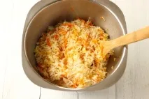 Курка, фарширована рисом - Фото-рецепти покрокового приготування покрокового