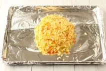 Курка, фарширована рисом - Фото-рецепти покрокового приготування покрокового