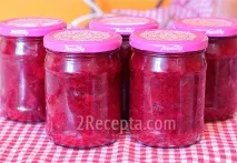 Заправка для борщу з буряка (на зиму) - покроковий рецепт з фото борщу