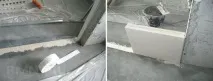 Монтаж перегородки з гіпсових пазогребневих плит пазогребневих