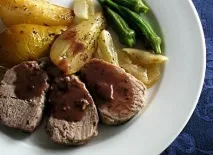 печено месо
