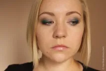 Осінній макіяж з Avon True Colour Eyeshadow Aquamarine Mystery - одна палетка, три образи - SKLVA true