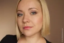 Осінній макіяж з Avon True Colour Eyeshadow Aquamarine Mystery - одна палетка, три образи - SKLVA осінній