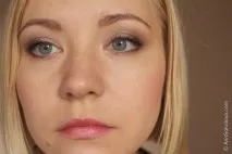 Осінній макіяж з Avon True Colour Eyeshadow Aquamarine Mystery - одна палетка, три образи - SKLVA avon