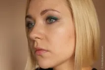 Осінній макіяж з Avon True Colour Eyeshadow Aquamarine Mystery - одна палетка, три образи - SKLVA true