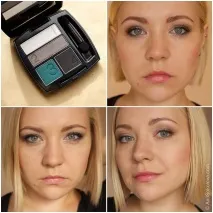 Осінній макіяж з Avon True Colour Eyeshadow Aquamarine Mystery - одна палетка, три образи - SKLVA avon