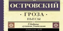 Островський – Гроза короткий зміст, читати переказ зміст