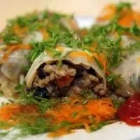 Пісні голубці з грибами грибами