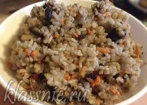 Пісні голубці з грибами та рисом - покроковий рецепт з фото грибами