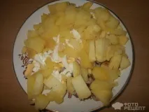 Рецепт Салат Морепродукти, Асорті з морепродуктів зі свіжим огірком морепродукти