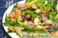 Салат із морепродуктів, Салат із огірків, рецепти з фото на 37 рецептів морепродуктів