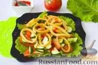 Салат із морепродуктів, Салат із огірків, рецепти з фото на 37 рецептів морепродуктів
