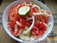 Салат із морепродуктів, Салат із огірків, рецепти з фото на 37 рецептів морепродуктів