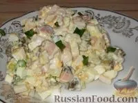 Салат із морепродуктів, Салат із огірків, рецепти з фото на 37 рецептів морепродуктів
