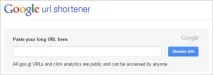 съкращаване google