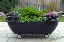 Стара ванна - варіанти використання у господарстві варіанти