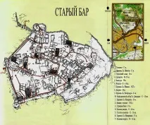 Старе місто Бар у Чорногорії старе