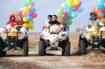 Весільний день на квадроциклах день