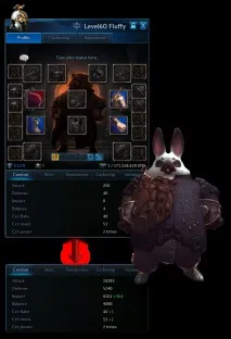 TERA Атрибути персонажа