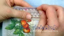 Техніка декупаж на тканині для початківців декупаж