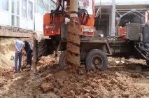 Технологія буріння свердловин під палі буронабивні, гвинтові палі
