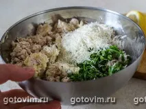Тортелліні з куркою та сиромкамбоцола водою