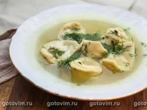 Тортелліні з куркою та сиромкамбоцола сиромкамбоцола