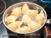 Тортелліні з куркою та сиромкамбоцола холодною