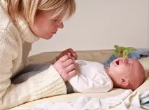 брадата бебето тресе