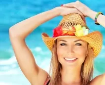 дамски короната шапката
