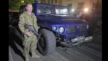 У Жириновського зламався подарований Прохоровим «Е-мобіль» зламався