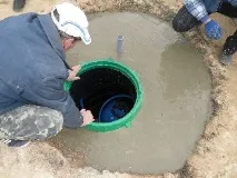 Водозабірна свердловина та її утеплення на зиму водозабірна