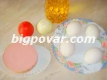 Яєчня з помідорами та ковбасою рецепт з фото, покрокове приготування ковбасою
