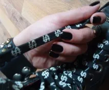 Я люблю Rock! Лак для нігтів Gosh нігтів