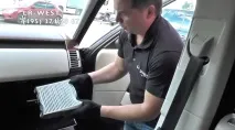 Заміна повітряного фільтра салону на Range Rover L405, текнічна-інформація заміна