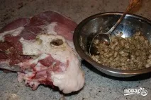 Запечена бараняча нога - покроковий рецепт з фото на покроковий