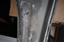 залепваме полиестерна