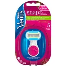 Бритовий верстат Venus Snap with Embrace - «І справді - миттєва гладкість, де б ти не бритовий