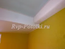 Чотири способи обробки балок з натяжною стелею чотири