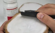 върху стъпка