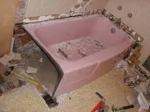 Демонтаж ванни опис процесу ванни