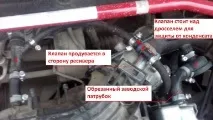 Доробка системи вентиляції картера двигунів LADA (клапан PCV) - н - все найцікавіше двигунів