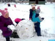 Фотозвіт «Як ми сніжну фортецю будували! » фотозвіт