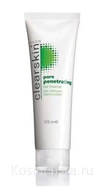 Гель для глибокого очищення пір Avon Clearskin Pore Penetrating Gel Cleanser Ейвон відгуки глибокого