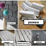 Імітація цегли з пінопласту своїми руками – декоративна стіна імітація