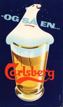 Історія пивного плакату від Carlsberg (Частина 1 із 2) плакату