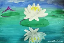 Як намалювати латаття, Ідеї для мам і малюток ідеї