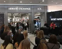 Як це було Відкриття першого в Українібутіка ARMANI EXCHANGE armani