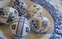 Як пофарбувати великодні яйця на Великдень яєць