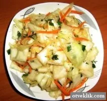китайско зеле готвя